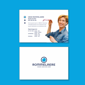 Optiek Rommelaere_Mock-up_Visitekaartjes